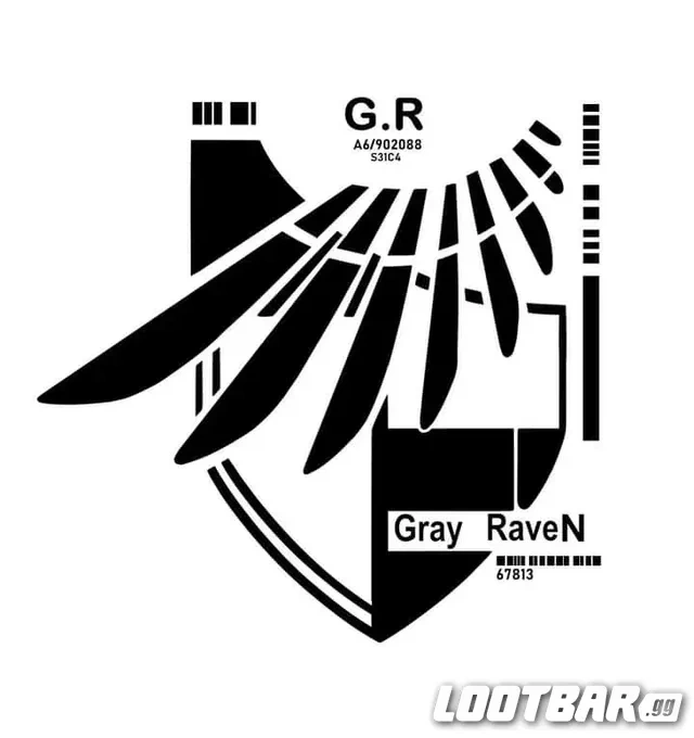 gray raven icon