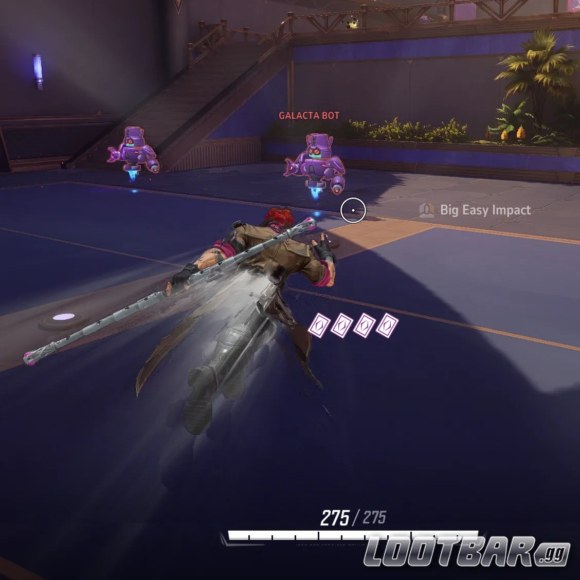 Gambit in the middle of his dash