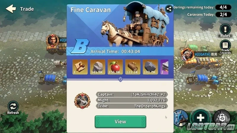 Fate War Trading House