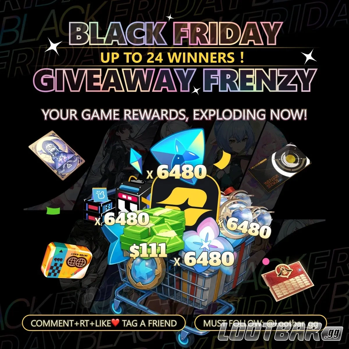 Loot Bar Black Friday Giveaway