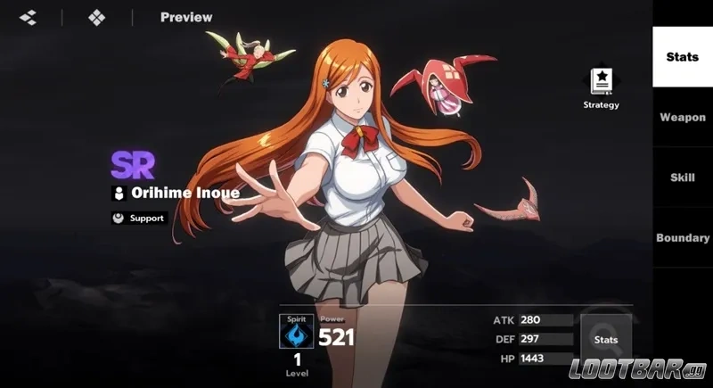 ブリーチ 霊魂共鳴 井上織姫