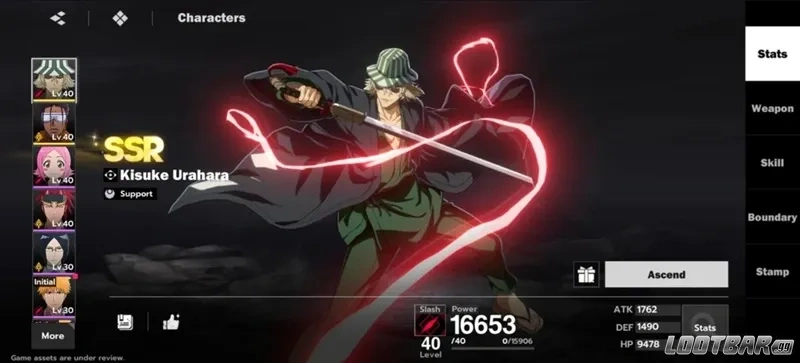 BLEACH: Soul Resonance Кисуке Урахара