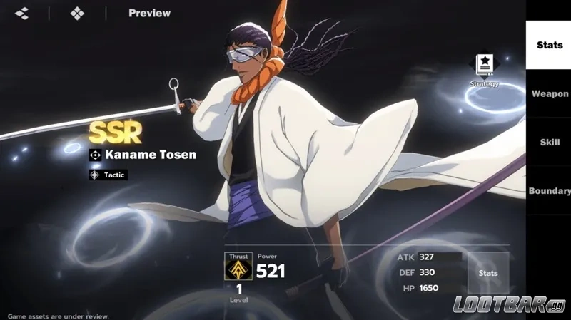 BLEACH: Soul Resonance Канаме Тосен