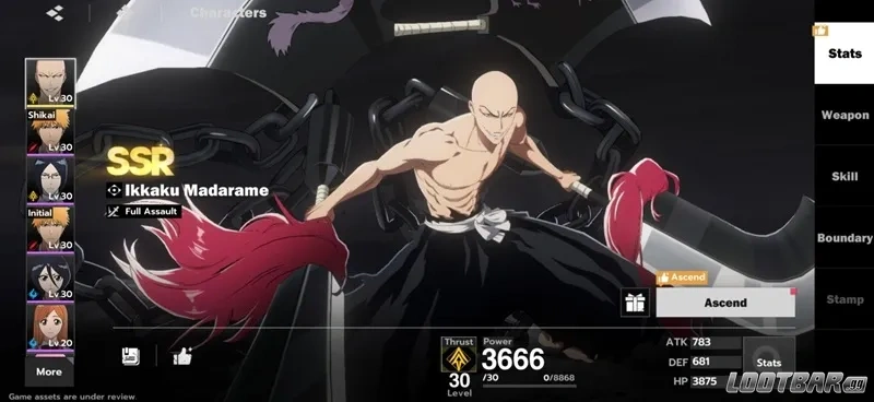 BLEACH: Soul Resonance Иккаку Мадараме