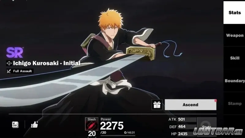 BLEACH: Soul Resonance Ичиго (Начальный)