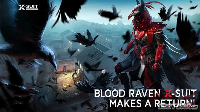 PUBG Blood Raven X-Suit
