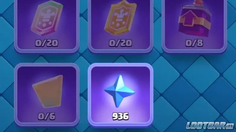 Crystals in Clash Royale