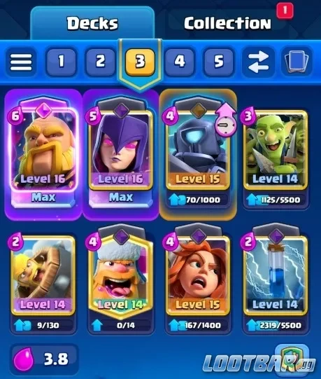 clash royale deck images