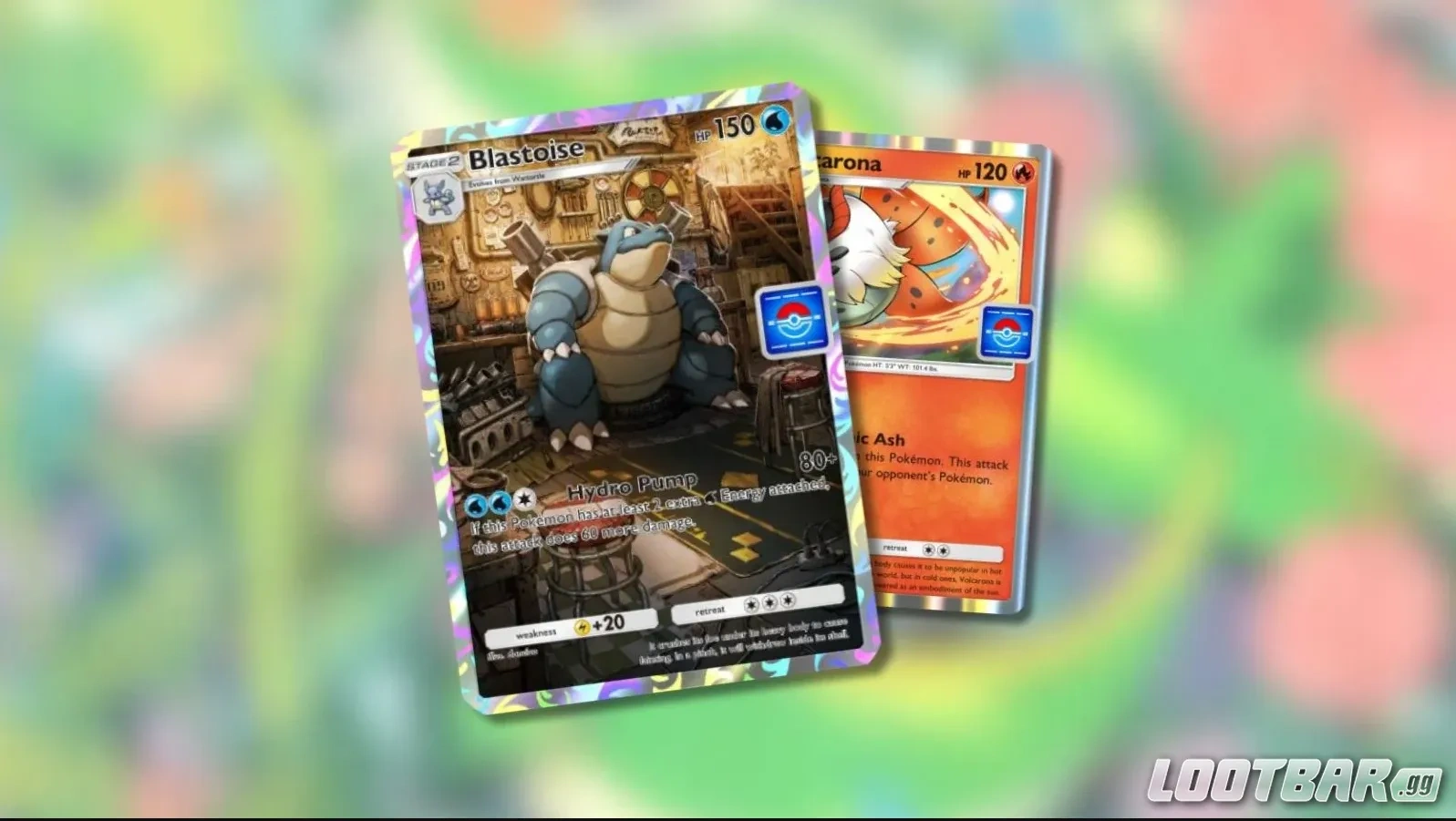 Blastoise drop event cards