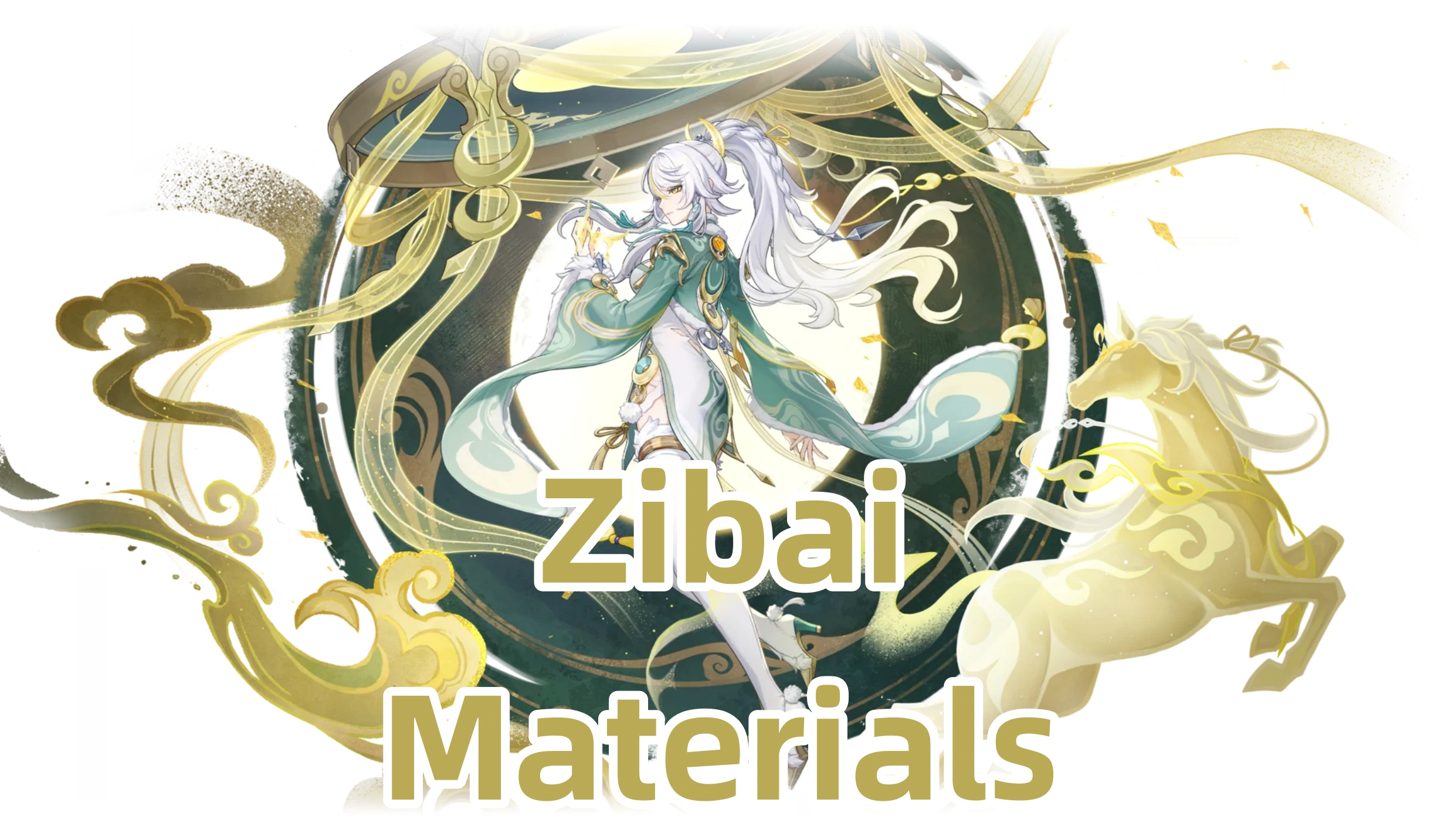 Zibai Ascension, Weapon & Talent Materials | Genshin Impact