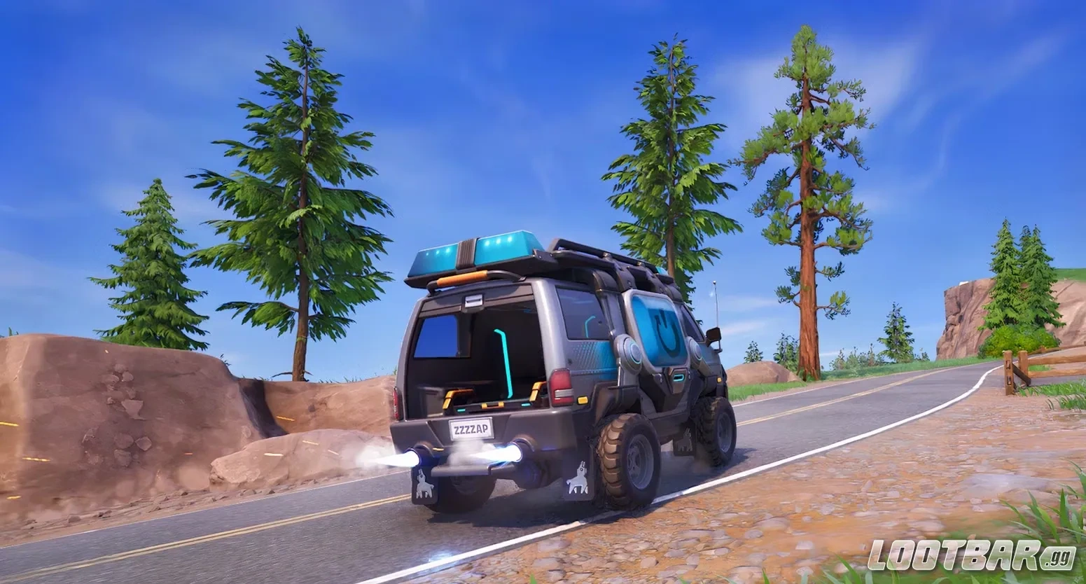 Reboot Van being driven in Fortnite