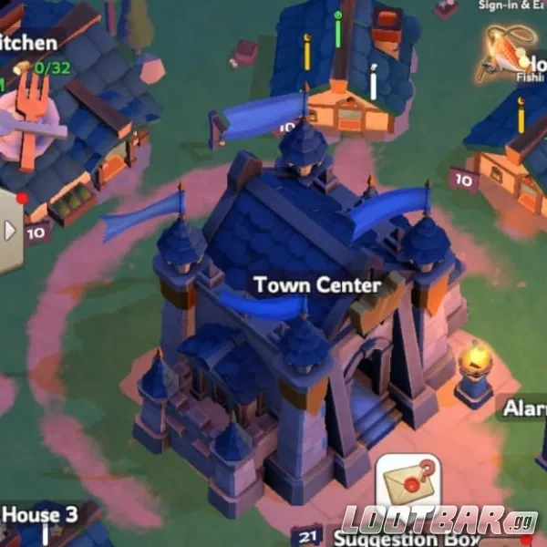 Prioriser le Centre-ville pour débloquer des bâtiments et augmenter la puissance