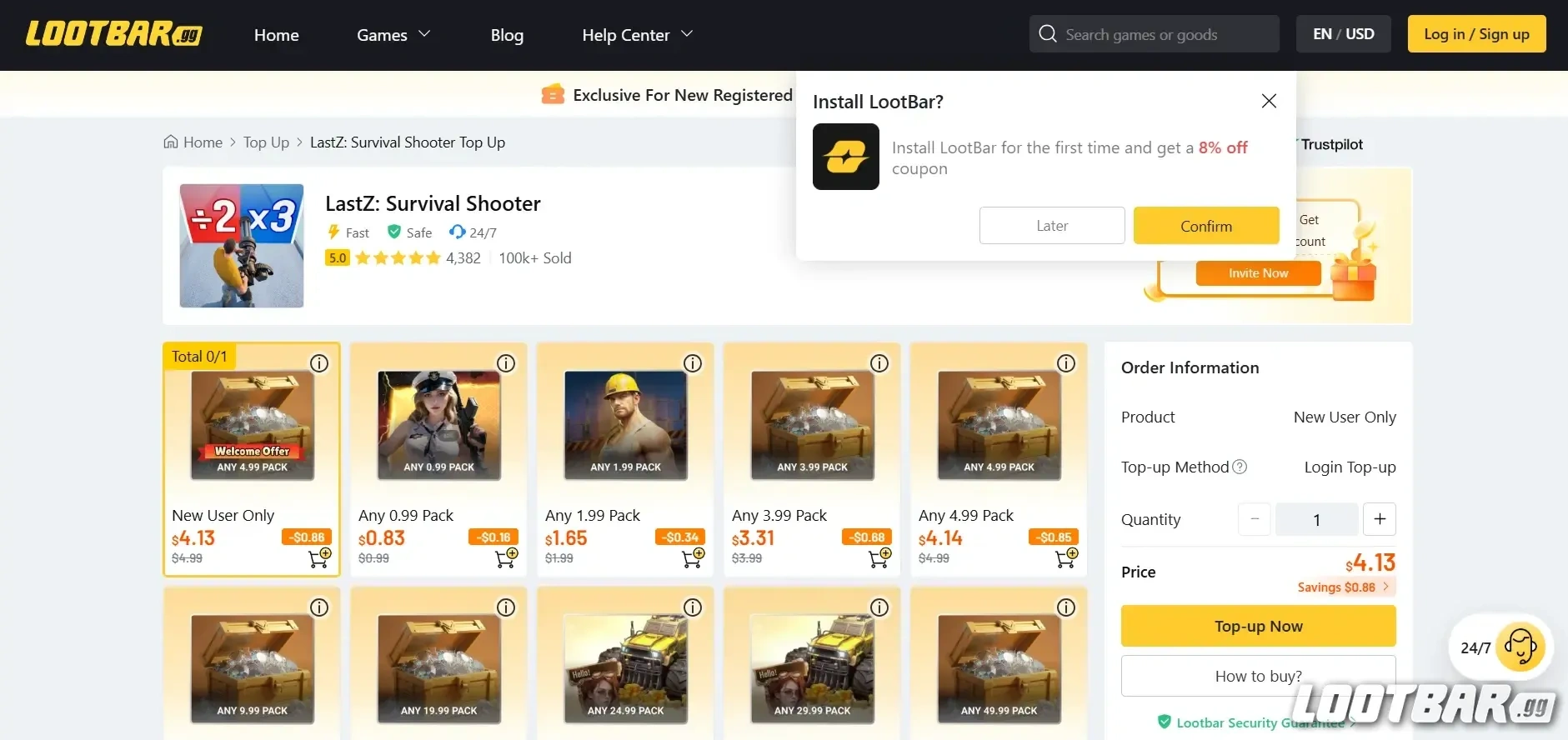 top up Last Z Survival Shooter