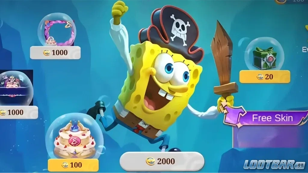 Special MLBB SpongeBob SquarePants Collaboration Skins