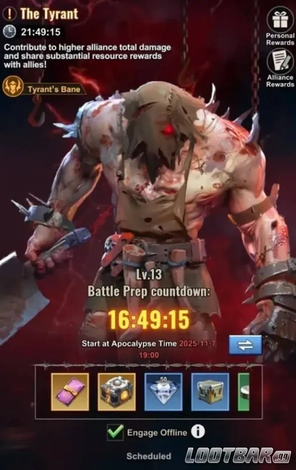 What is the Tyrant Event