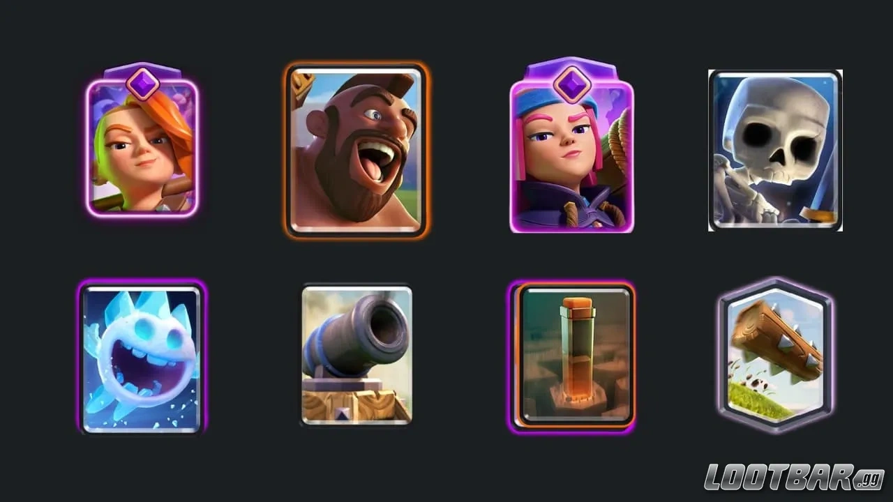 Evo Valkyrie and Hog Rider cycle deck