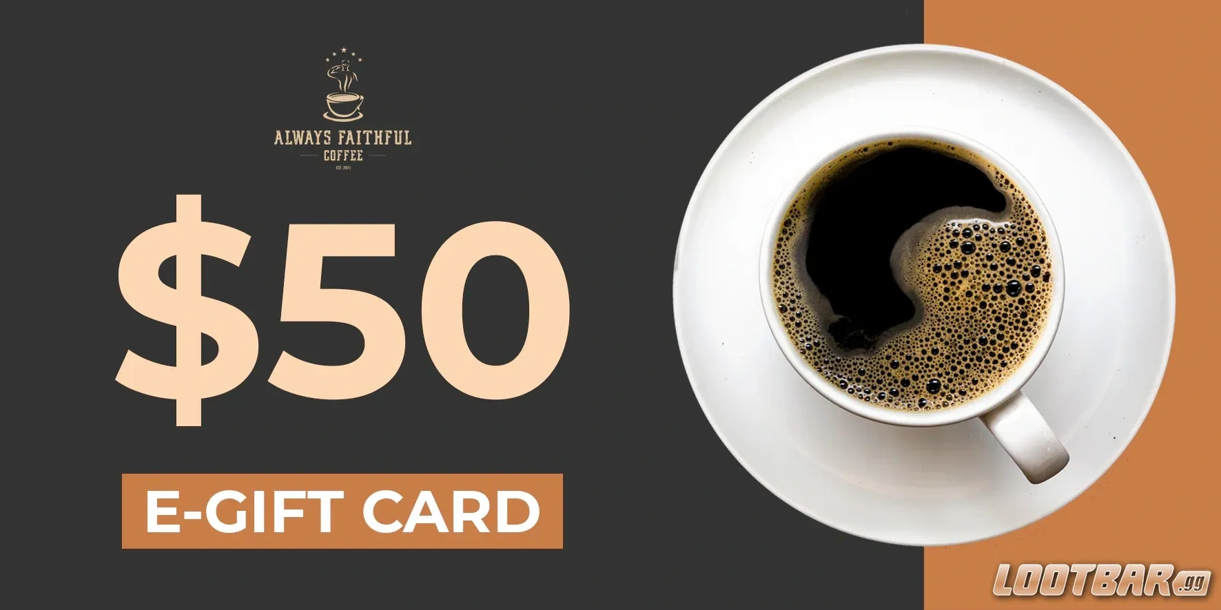 coffee gift card