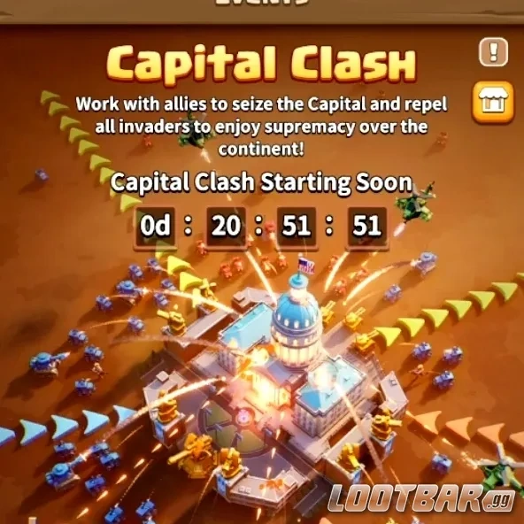 Capital Clash in Dark War Survival