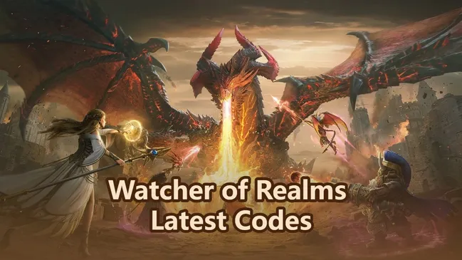 Latest Watcher of Realms Codes For March 2026