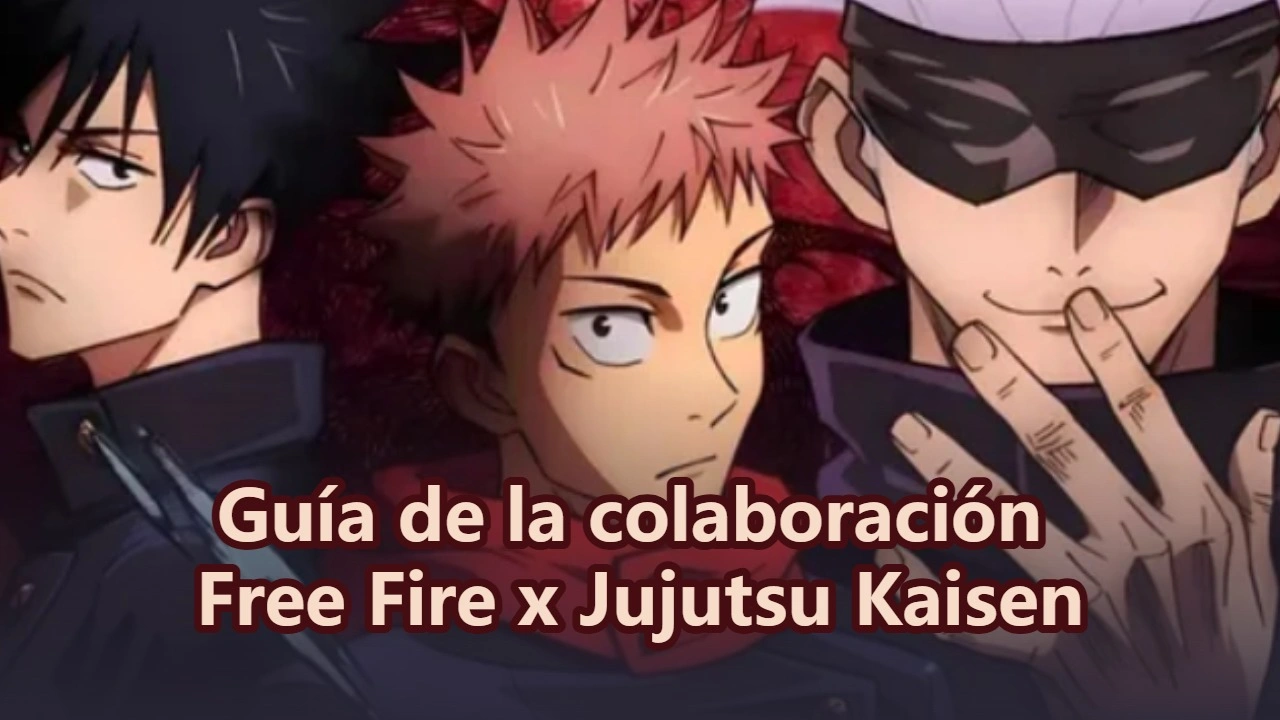 Guía de la colaboración Free Fire x Jujutsu Kaisen: Lanzamiento global, skins, eventos y recompensas gratis