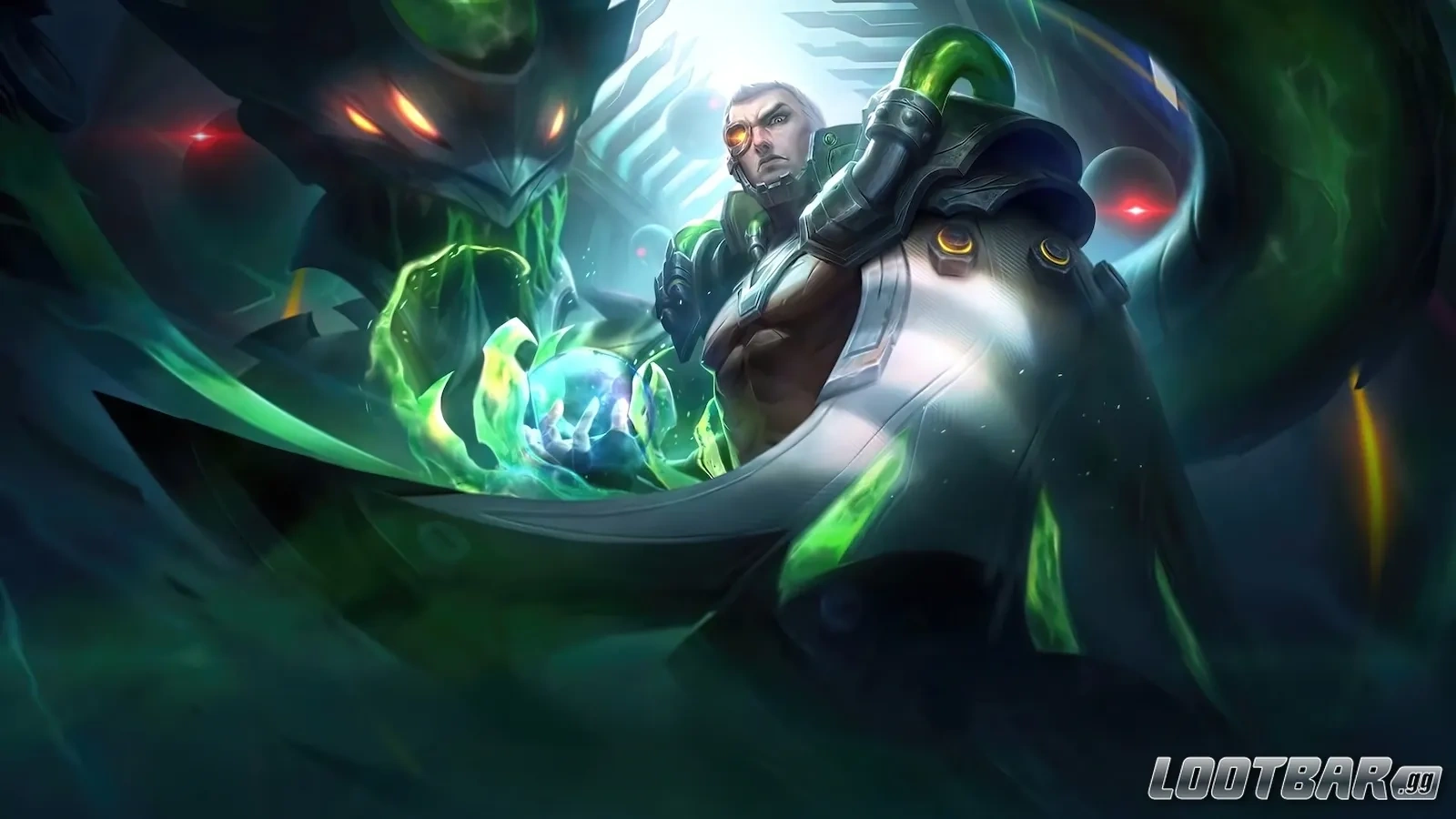 MLBB yu zhong green skin