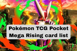 Pokémon TCG Pocket Mega Rising Kartenliste