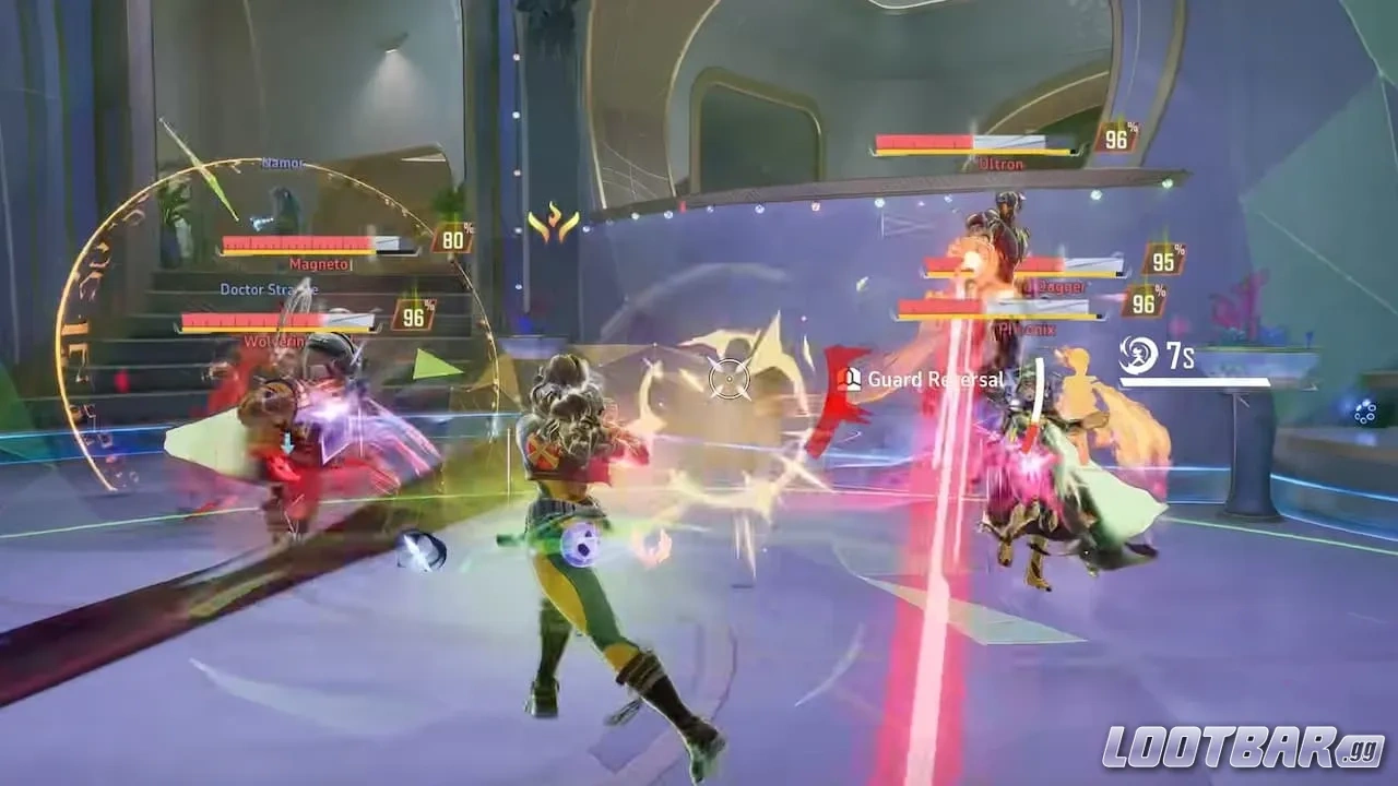Rogue using Heartbreaker in Marvel Rivals