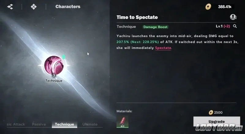 BLEACH Soul Resonance Yachiru - Technique