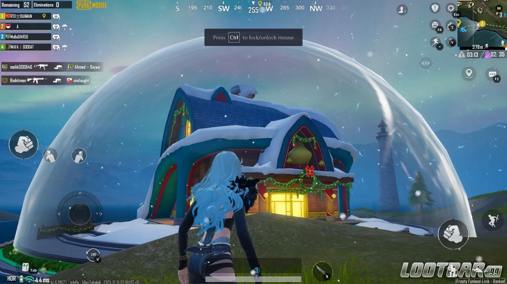 snow vale location outside