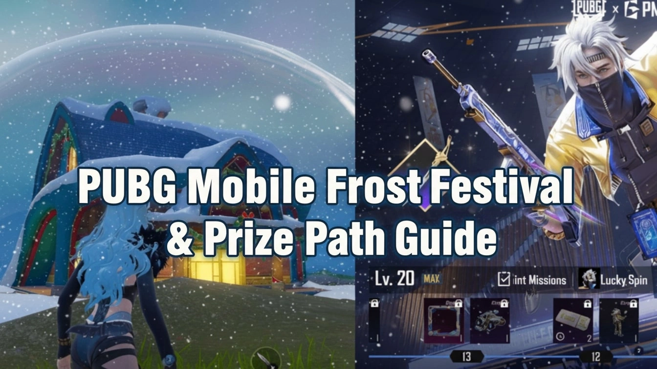 PUBG Mobile Frost Festival & Prize Path 2025: Full Breakdown