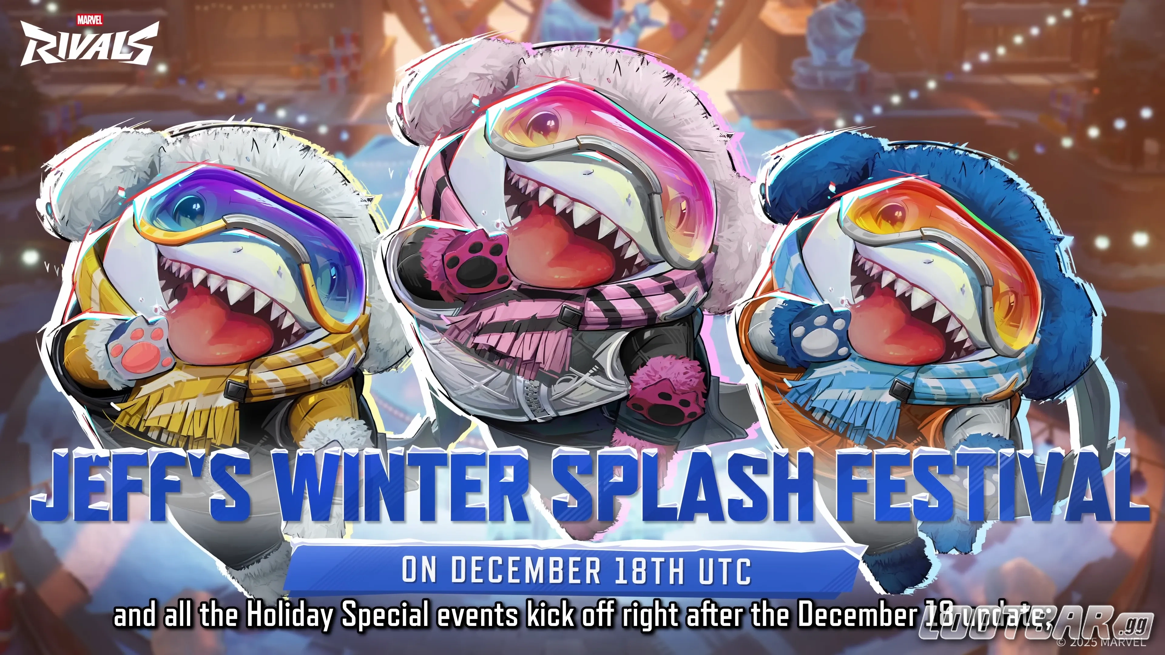 Jeff’s Winter Outfit Returns With New Recolors