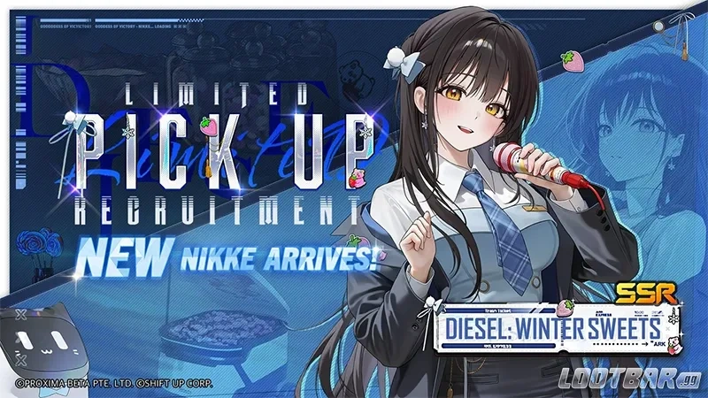 NIKKE Limited Pickup: Diesel Winter Sweets 