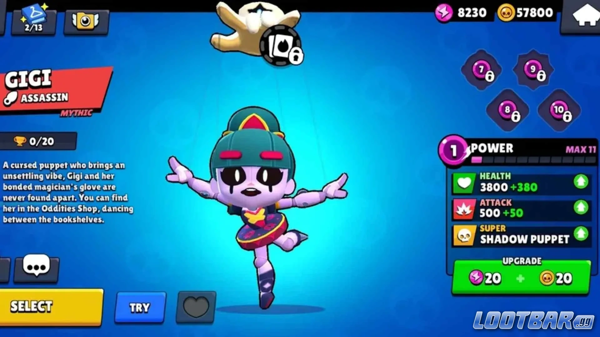 Brawl Stars Gigi Overview