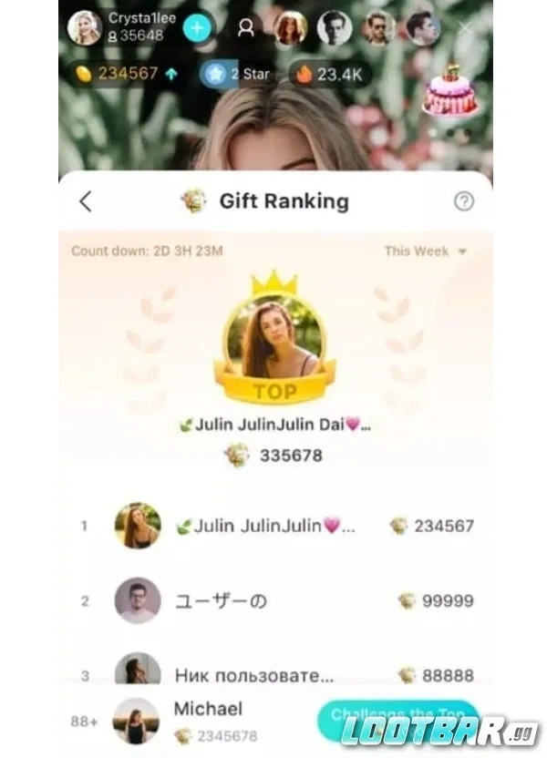 Bigo Live Profile Frames