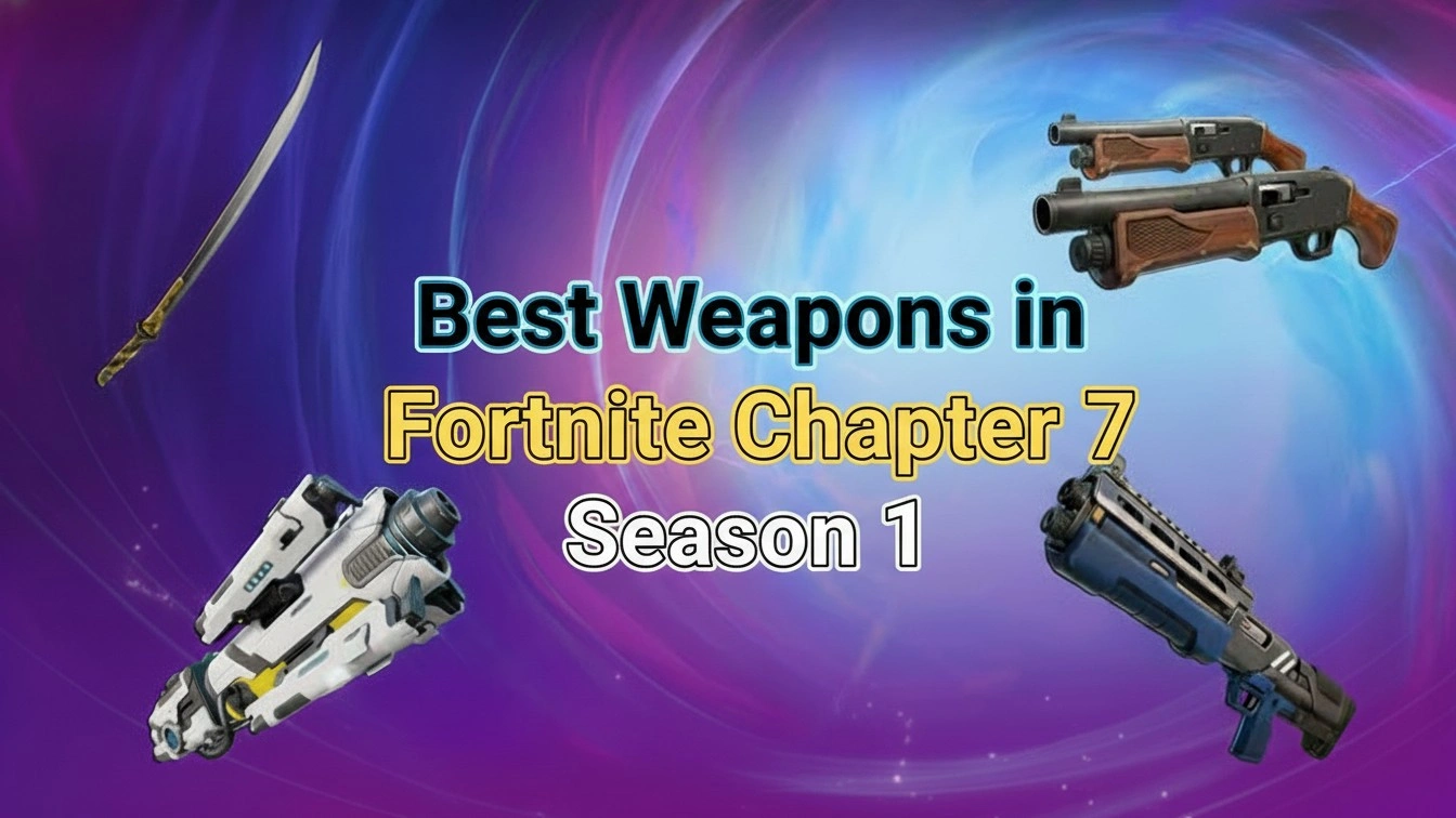 Top Weapons to Use in Fortnite Chapter 7 Season 1