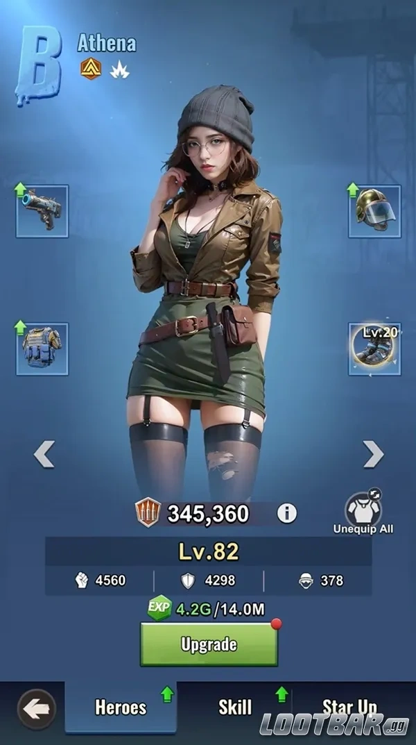 Last Z Survival Shooter Hero Upgrade