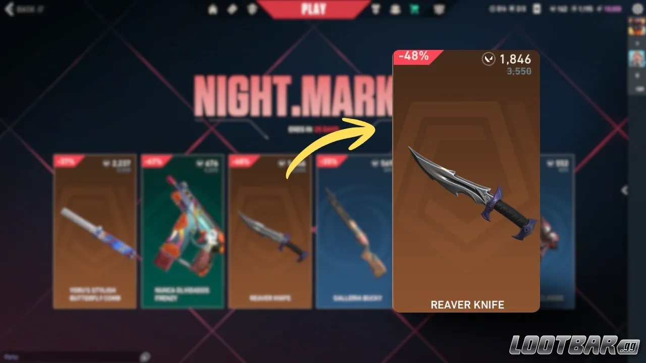 Big Discount for Melee skin