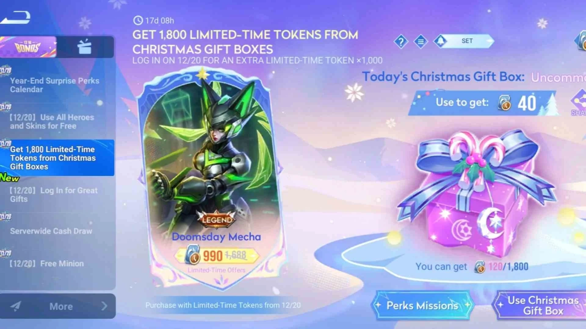 Honor of Kings Christmas Box Gift