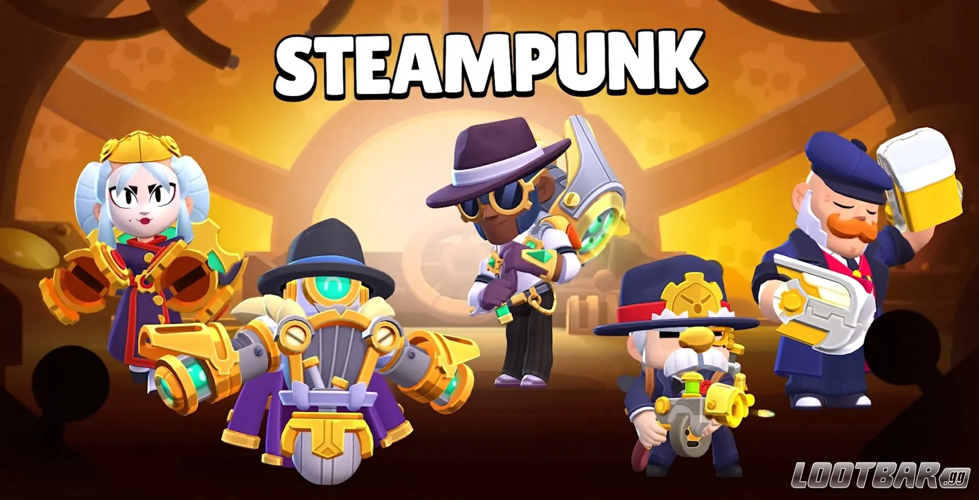 brawl stars steampunk skins