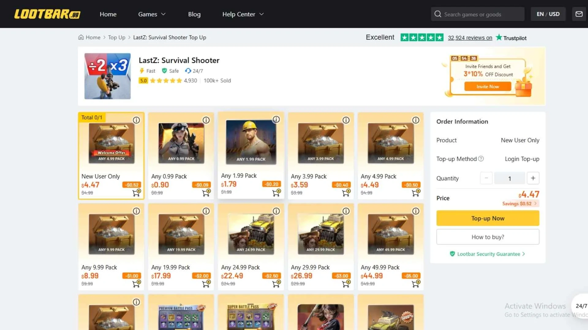 top up Last Z Survival Shooter