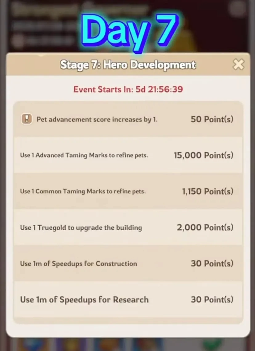 Kingshot Strongest Governor Day 7 Tasks