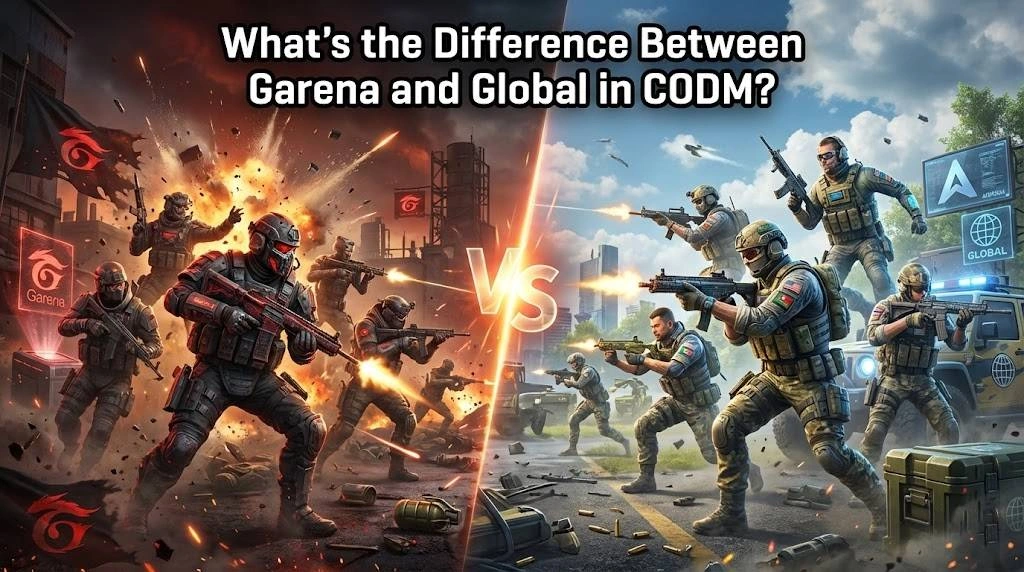 В чем разница между Garena и Global в CODM?