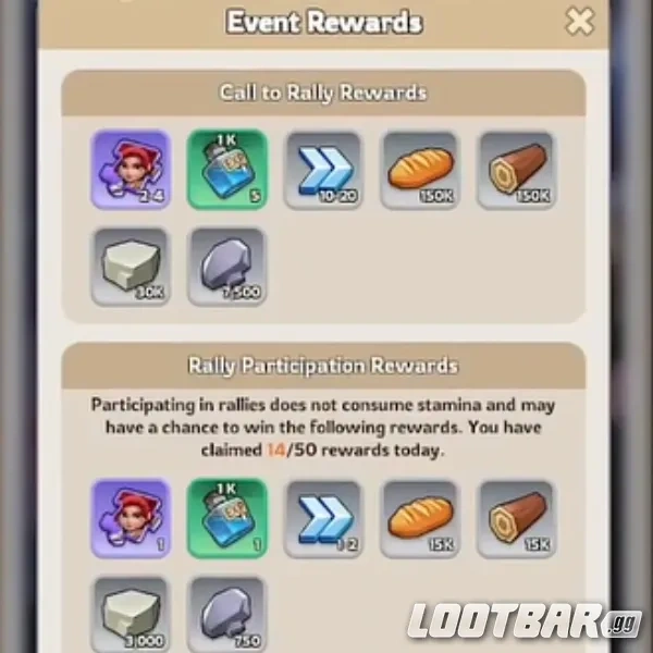 Speedups, hero experience, and resource rewards