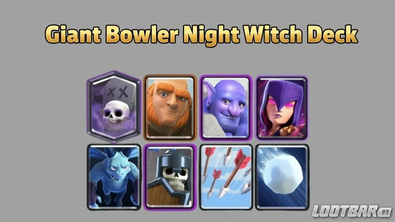 Giant Bowler Night Witch Deck