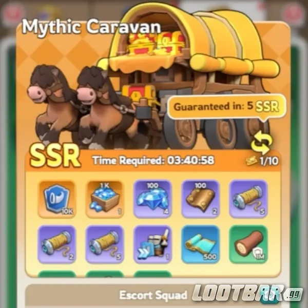 Rolling higher-quality caravans with vouchers