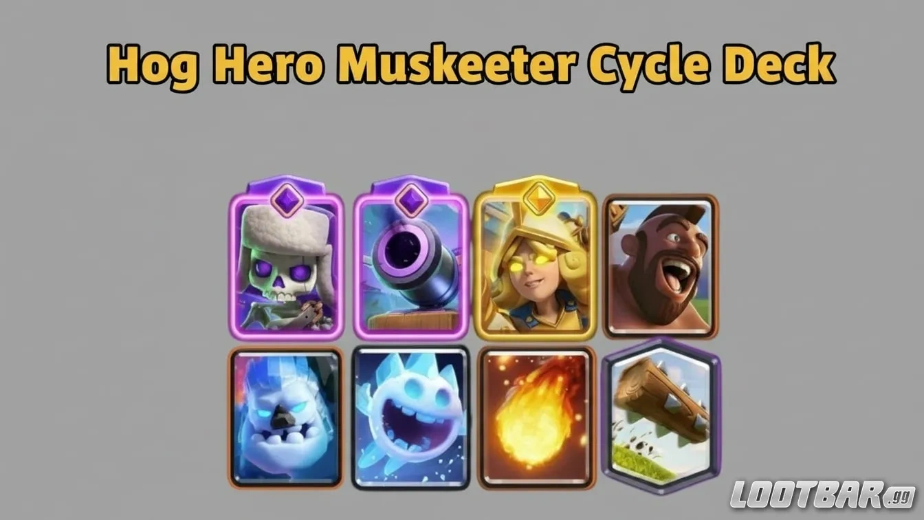 Hog Hero Musketeer Cycle Deck
