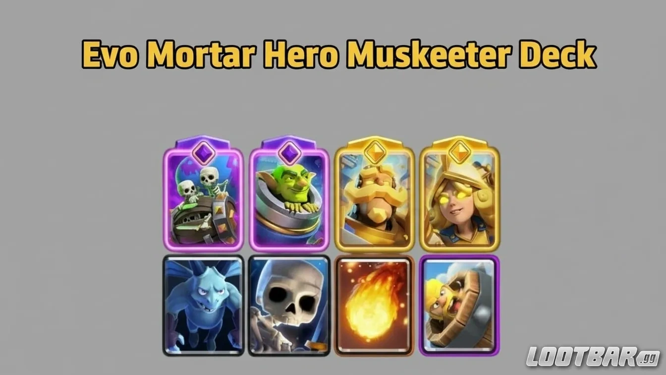 Evo Mortar Hero Musketeer Deck
