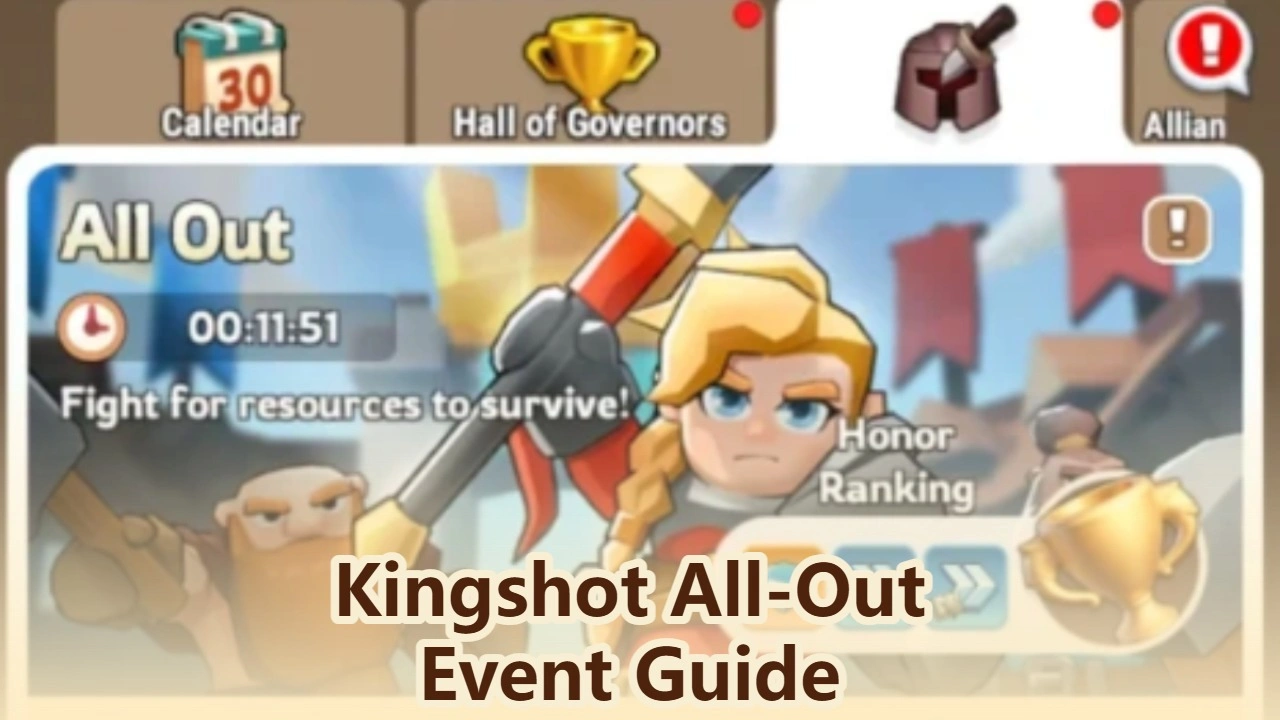 Kingshot All-Out Event Guide | PvP Rules, Scoring, and Survival Strategy 2025