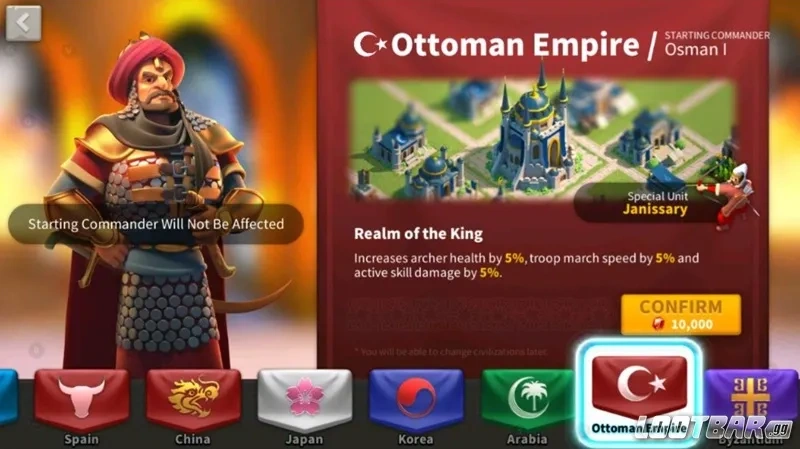 Rise of Kingdoms The Ottoman Empire