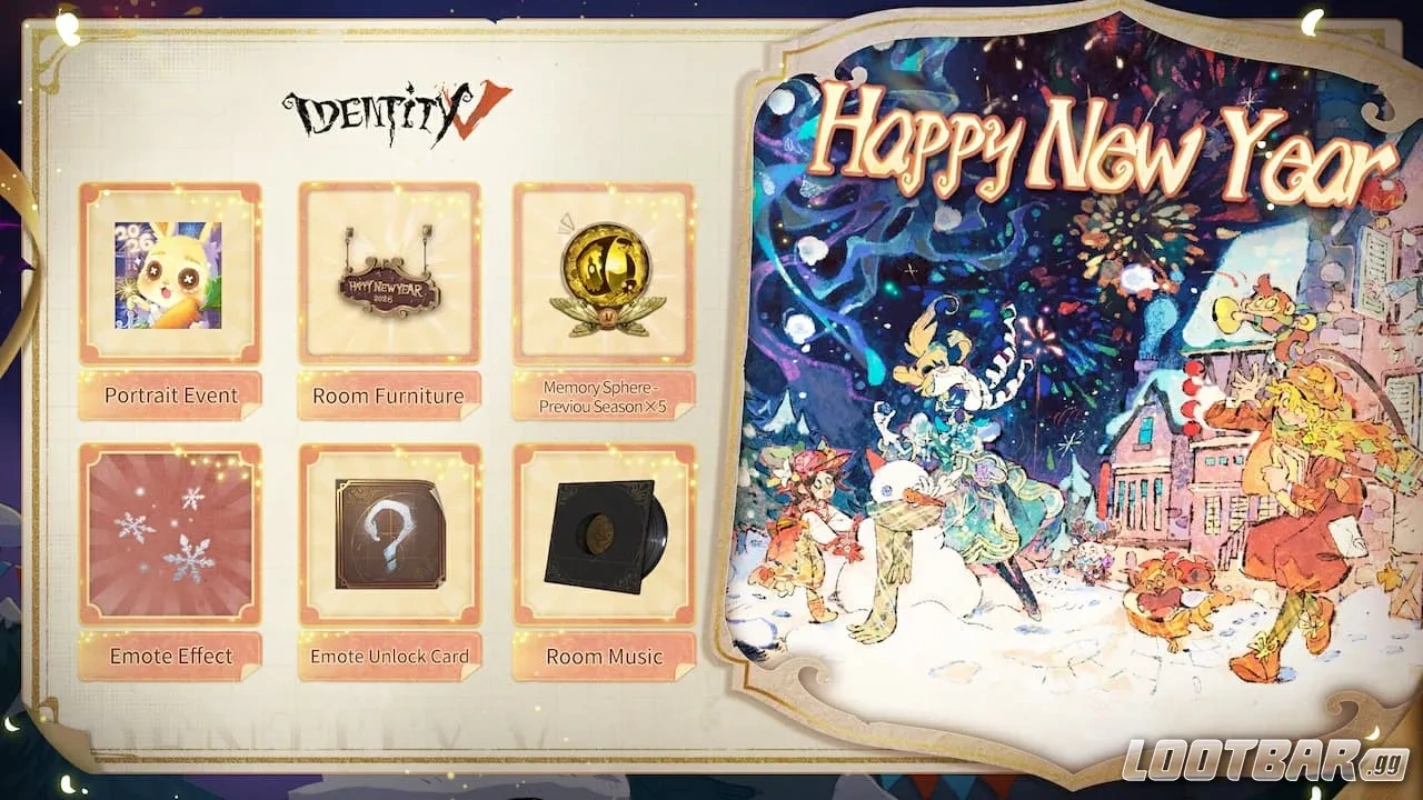 Identity V new year